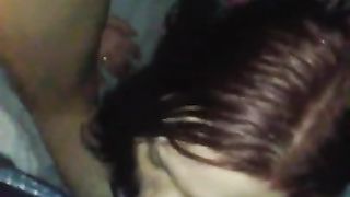 Girl Eats my Pussy, Sucks his Dick while he Fingers my Tight Wet Pussy