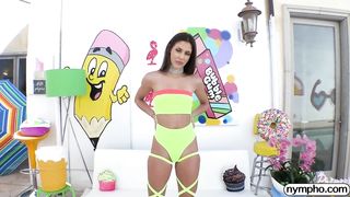 NYMPHO Cute Teen Catalina Ossa Loves Creampies