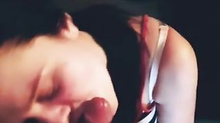 Sucking my Husbands Juicy Cock then Bouncing on it 