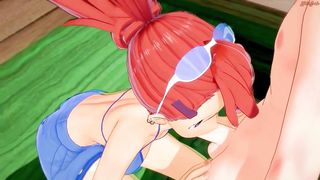 Frankie Foster gets a facial then she gets fucked in the hot tub - Foster's Home for Imaginary Friends Hentai.