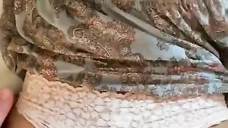 I let the Pizza Guy Fuck my Tight Asian Pussy and came Hard! POV Doggy BWC Cum on Ass