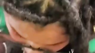 Lightly Sloppy Deep Throat with my Boo