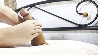 Tiny Feet with Pedicure Playing