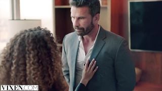 VIXEN Stunning Petite Cecilia Lion Seduces her Playboy Boss