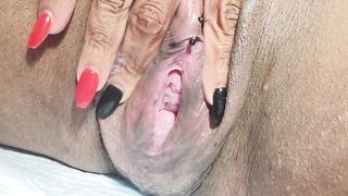 Little JOI Upclose on my Tight Vagina and Ass come Jack your Cock and Cum with a few Licks