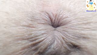 Анальные пульсации Сфинктер ануса крупным планом