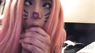 Valerie Ann - Easter Bunny Tail POV Big Brown Booty Fucking Big Dick