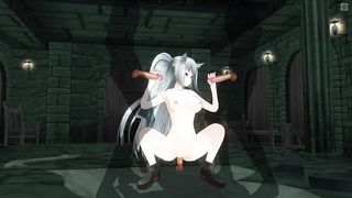 3D HENTAI Step Sister Agreed to Group Sex with my Friends