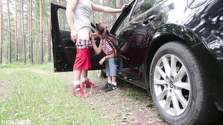 Brunette 18 Year old Fucks on the first Date - MaryVincXXX