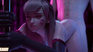 Overwatch D.VA Animation by [YEERO] (VA/SFX by MizzPeachy)