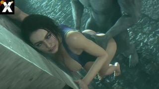 [RFF#80] JILL VALENTINE FUCKED BY MONSTER BBC