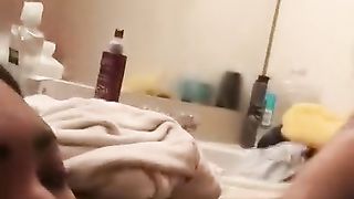 Bathroom Rough Fuck and Facial