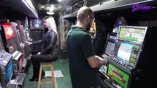 Casino with hot latinas # 1 (soldier huge cock and Ashley Gray X)