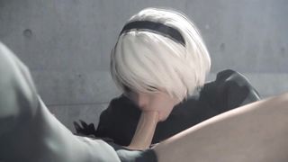 2B and CLAIRE HARDCORE VIDEOGAME PORN COMPILATION HD 60 FPS