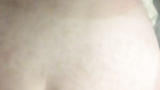 Cute Blonde Gets FUCKED RAW Doggy. Cums on Ass and Moans for More.