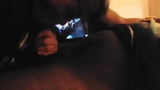 My Coworker almost Caught his Wife Sucking my Dick and getting Nutted On. Close Call.