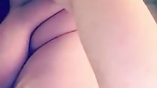 Deepthroating Dildo, Riding it from behind