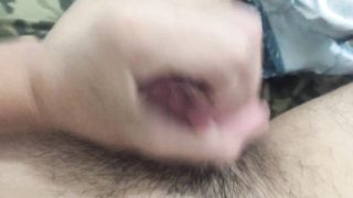 Hot Cumshots in the Rainy Evening