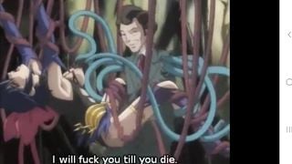 Hentai teacher impregnates student and creampies in her ass belly inflation