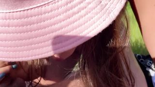 страстный пикник на природе