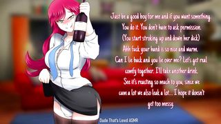 Your Coworkers BIG Surprise... (Futa ASMR - ORAL ONLY)