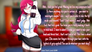 Your Coworkers BIG Surprise... (Futa ASMR - ORAL ONLY)