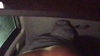 Creamy Big Butt Teen Sneaks out of Quarantine to Fuck FAN! almost Caught!!