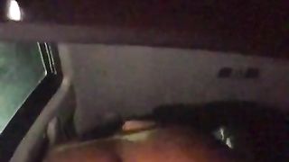 Creamy Big Butt Teen Sneaks out of Quarantine to Fuck FAN! almost Caught!!