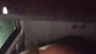 Creamy Big Butt Teen Sneaks out of Quarantine to Fuck FAN! almost Caught!!