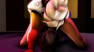 Futa Mercy x Widowmaker 3