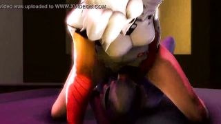 Futa Mercy x Widowmaker 3