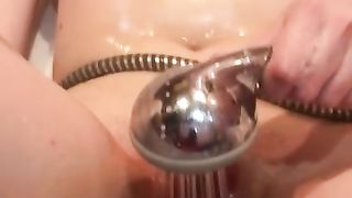 RELAXING IN THE SHOWER AFTER a HARD DAY'S WORK