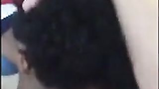 Hung White Boy Grabs Black Bitch Head Fuck