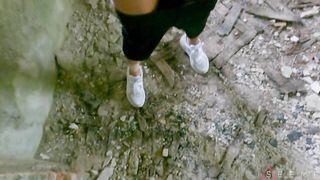 SHUTTER ISLAND ABANDONED HOSPITAL, SEX WITH AN AMAZING BRUNETTE