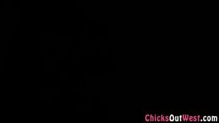 Amateur busty lesbian