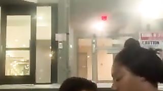 Two Girls in the Hotel Pool