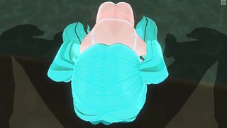 3D HENTAI POV Hatsune Miku Sucks you off