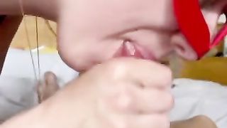 Instead of Breakfast Gave my Cum