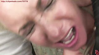 Desperate girl Angelic Diamond, strongly tormented and humiliated.BDSM bondage sex movie.