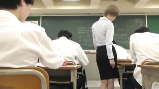 A Married Woman Teacher Who Gets Wet 10 Times In A Cum Class That Can Not Make A Voice Mio Kimishima