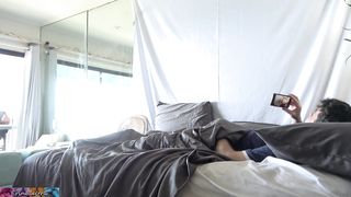 Stepsister Fucks Stepson to help with his Porn Addiction