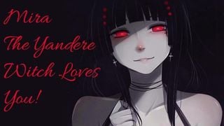 Mira Ch2: Yandere Witch Pleasures herself while Watching You!