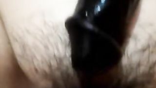 Play my Pussy first before that Dildo Honey