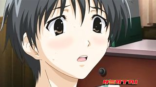 Step Sister and Brother Caught in Action | Hentai