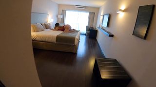 My Stepmom Knew I was Recording her Changing her Clothes. so I Fuck her