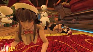 XXXMAS FaceHugger ATTACK! SFM 3D Monster HENTAI Orgy dao