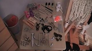 BDSM toys and playroom