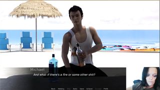 The Flavour Stuck on a Deserted Island with 3 Ladies