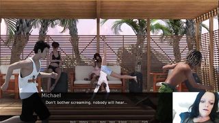 The Flavour Stuck on a Deserted Island with 3 Ladies