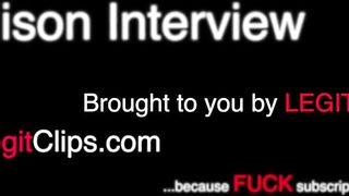 Little Allie Addison Jerks Stepdad and his Golf Partner!